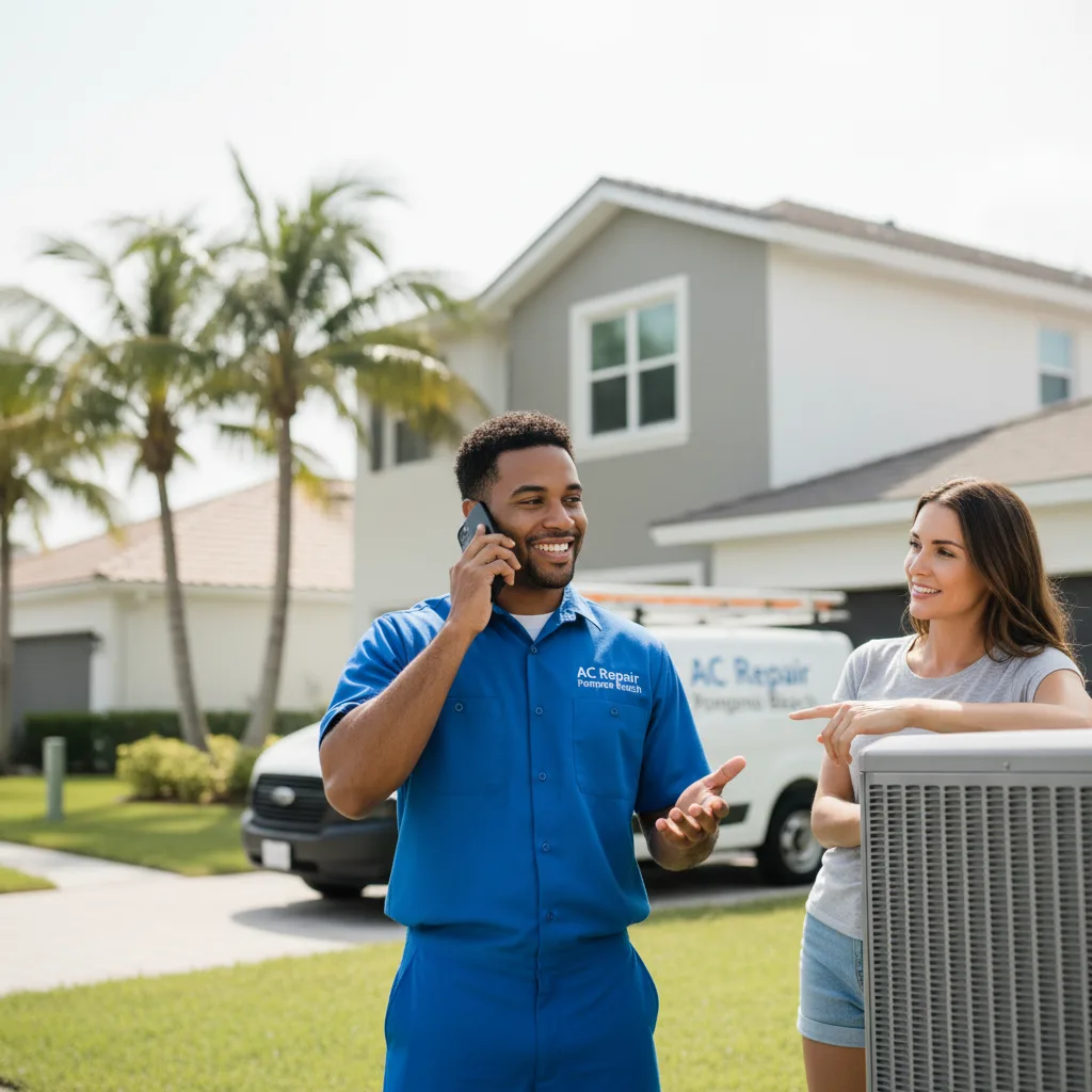 AC Repair Pompano Beach customer support in Edina